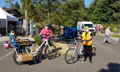 Two PRP volunteers