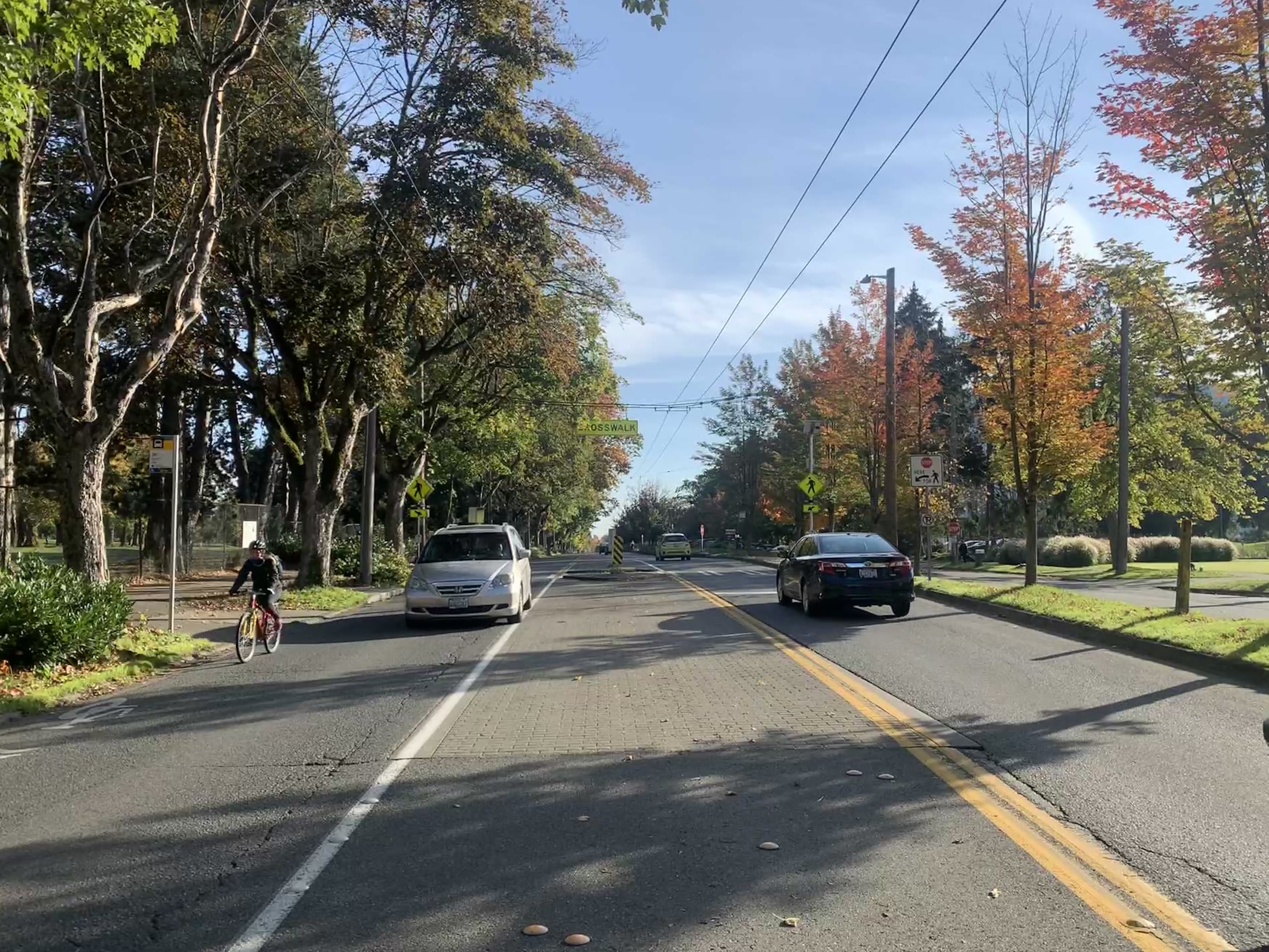 Beacon Hill biking is currently not great