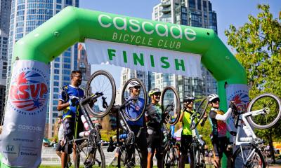 Happy finishers